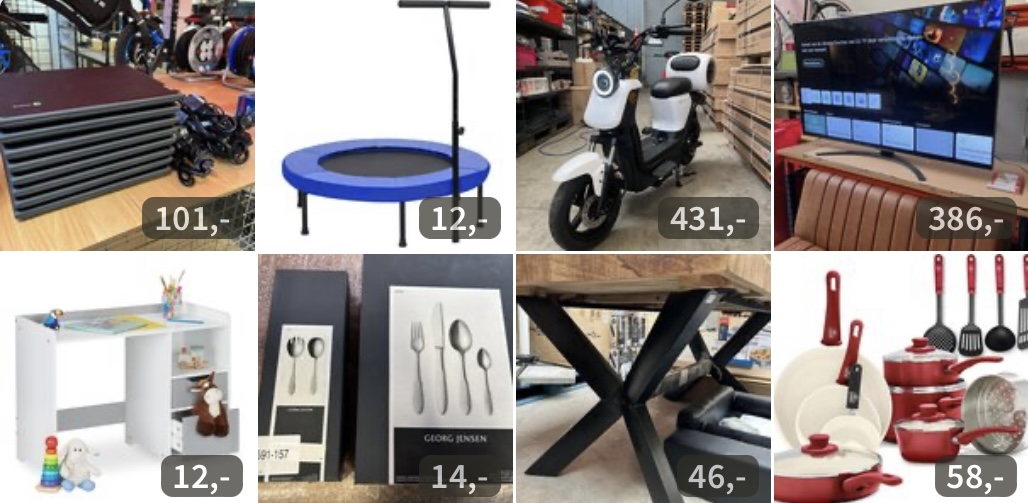 Efficiënte online veilingen voor retouren, gereedschap, en magazijnvoorraden.