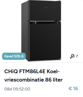 Verkoop uw witgoed snel en eenvoudig via Veilinghuis Nederland. Wij regelen alles, van transport tot verkoop.