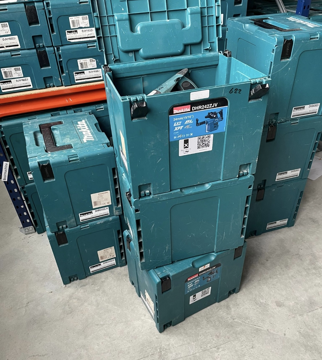 Opkoop en verkoop van Makita gereedschappen partijen