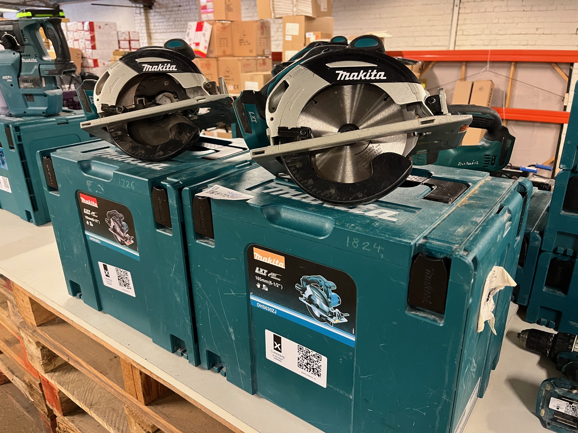 Makita zaagmachines tweedehands veiling en opkoop bij Veilinghuis Nederland