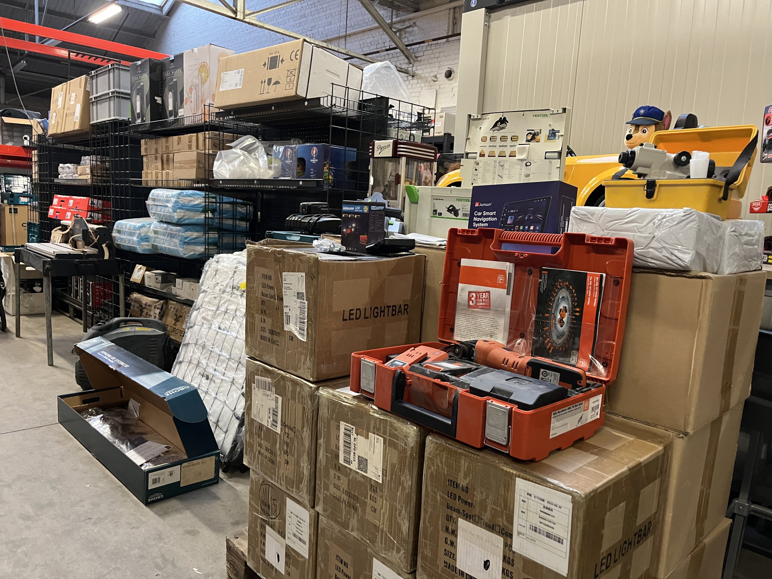 Elektrisch gereedschap dat Veilinghuis Nederland opkoopt