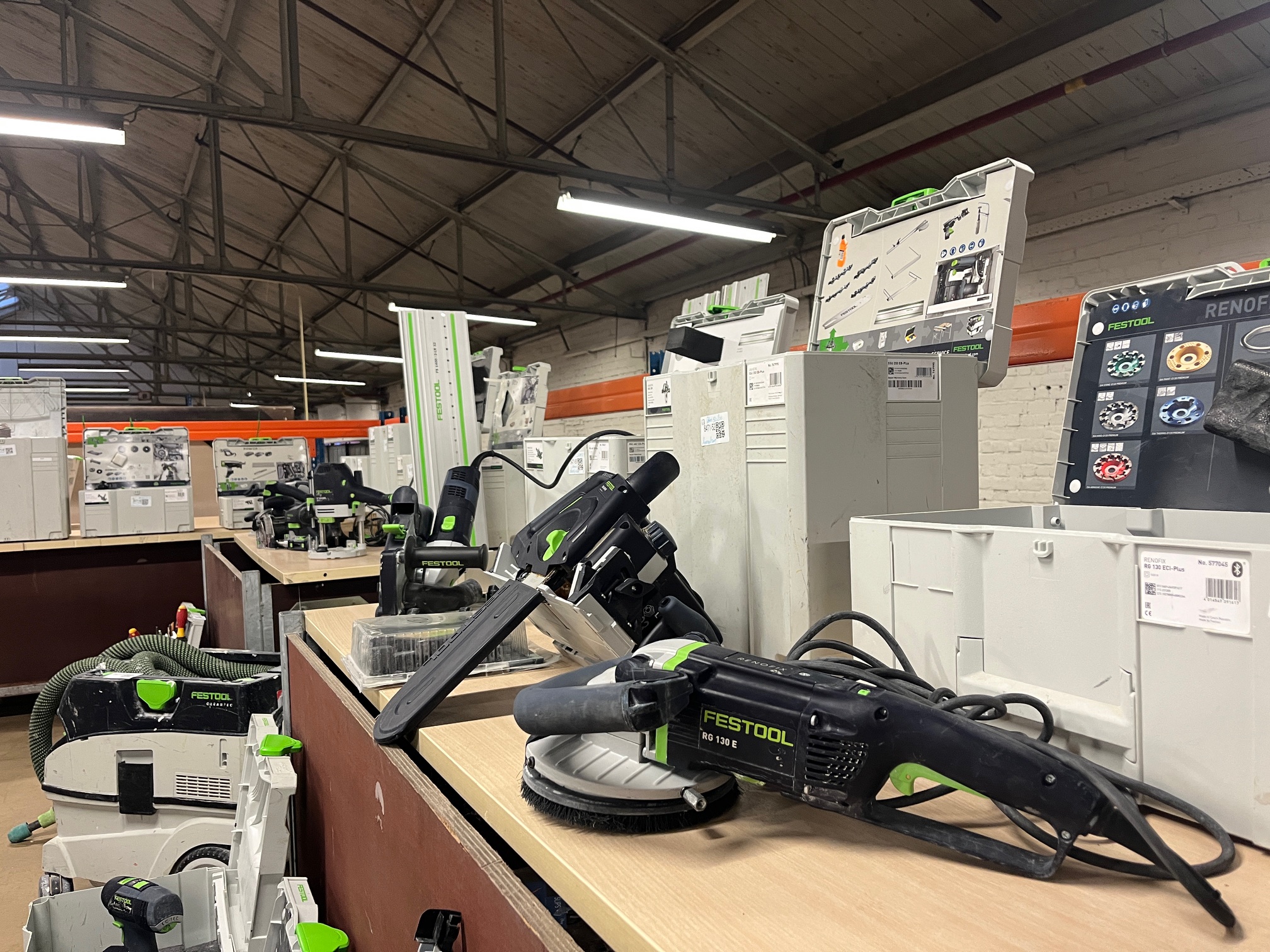 Opkoper gereedschap koopt Festool handgereedschap voor online veiling en verkoop