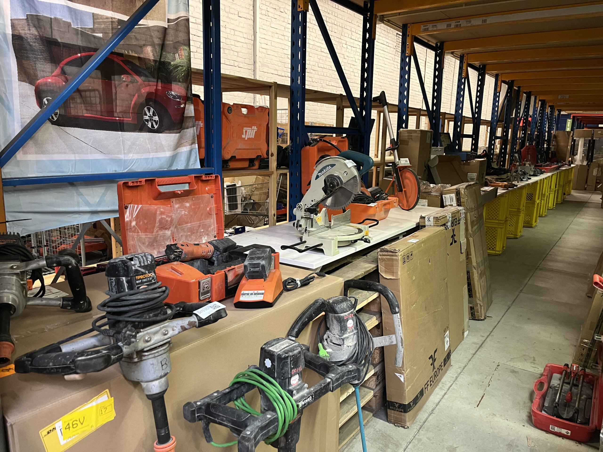 Opkoper gereedschap – restpartijen, overtollige voorraad en gebruikte gereedschappen verkopen bij Veilinghuis Nederland