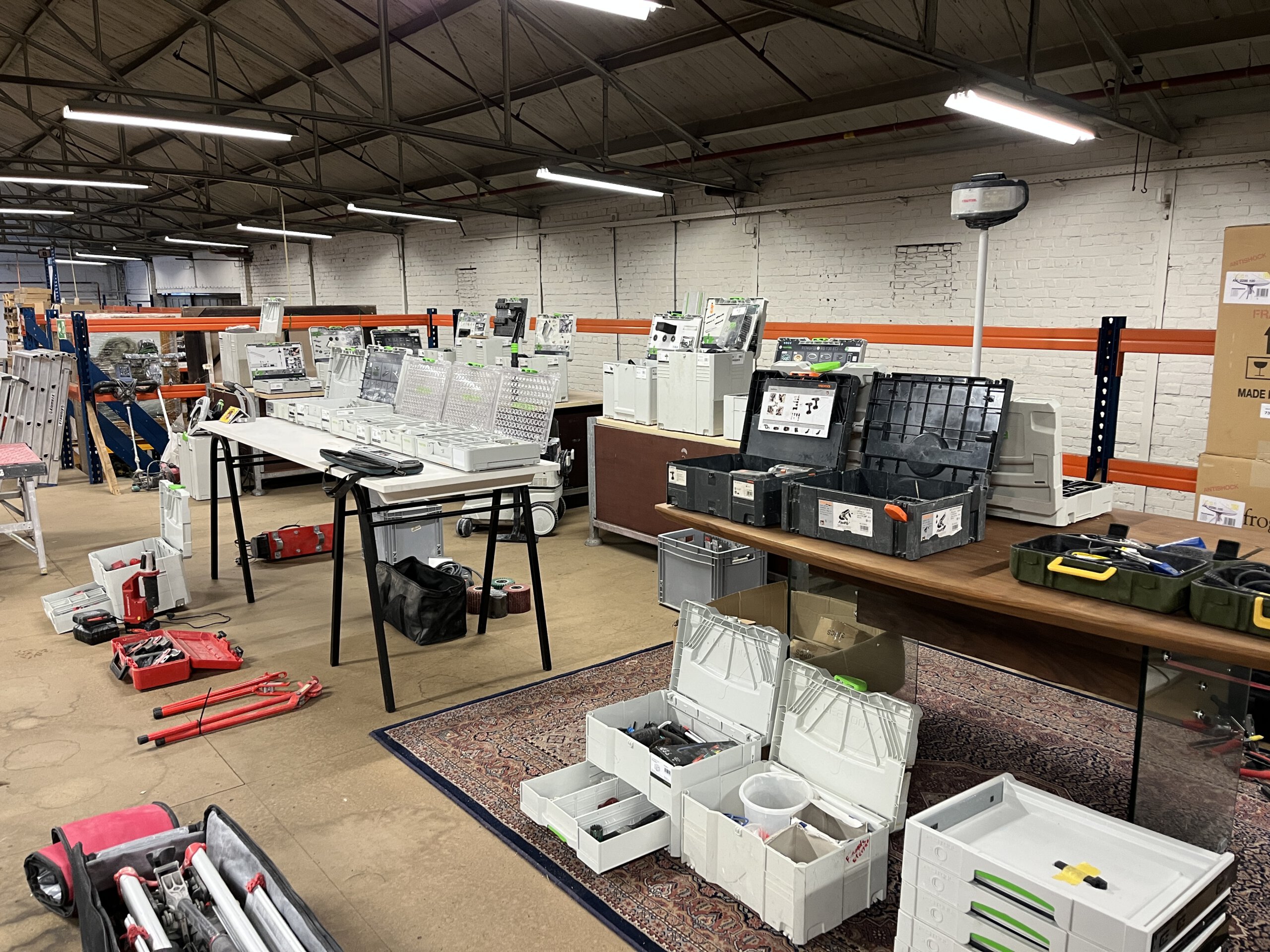 Festool gereedschap verkopen, opkoper van gebruikte en nieuwe Festool machines bij Veilinghuis Nederland