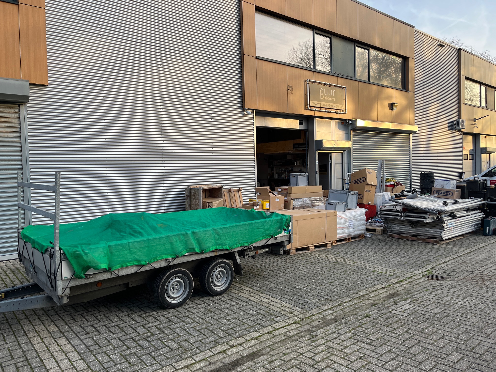 Opkoop van inventaris bij bedrijfsverhuizing