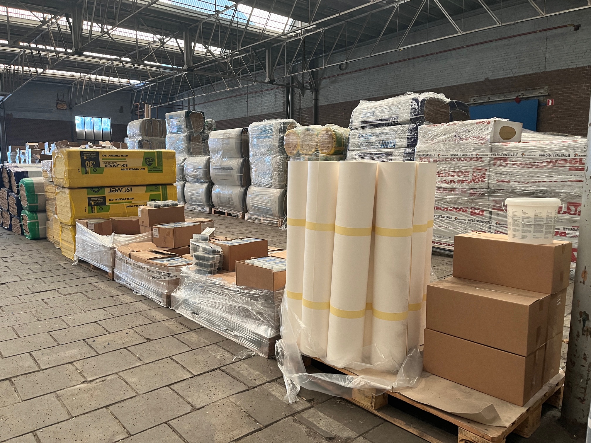 Opkoop en online veiling van bouwmaterialen