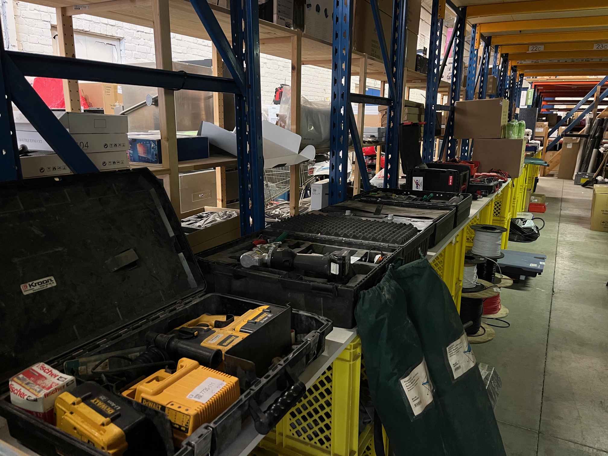 Opkoper van elektrisch gereedschap en machines