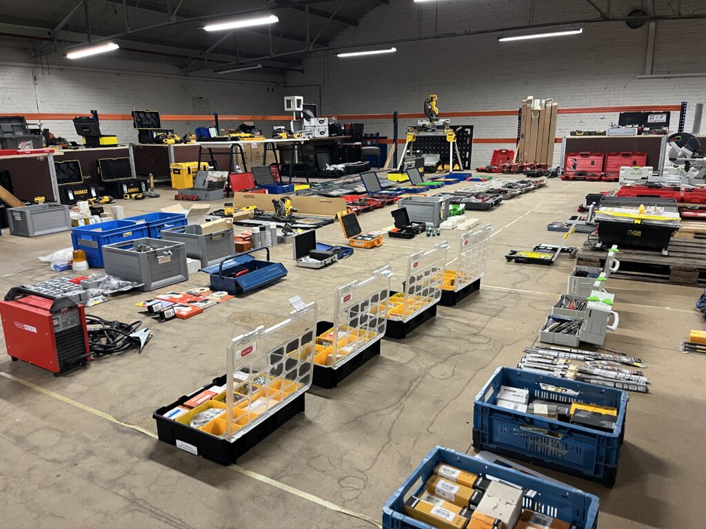 Grote partij professioneel gereedschap verkopen via Veilinghuis Nederland