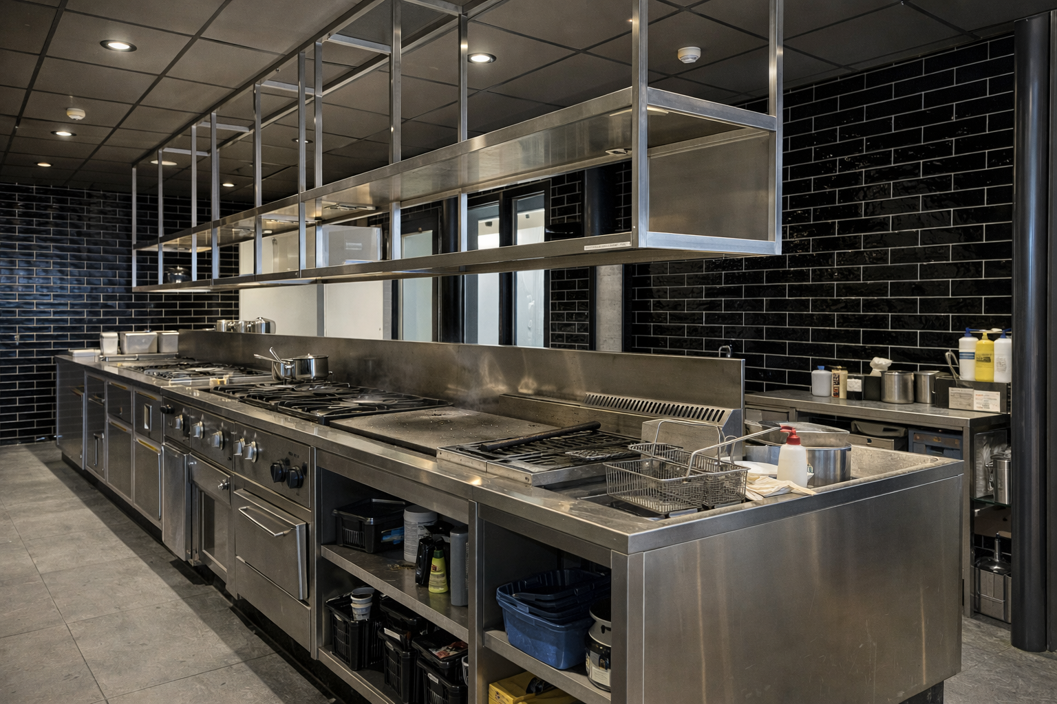 Opkoper horeca keuken inventaris en professionele keukenapparatuur in restaurantkeuken
