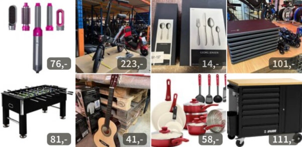 Goederen verkopen via een online veiling bij Veilinghuis Nederland zoals inventaris, machines en restpartijen.