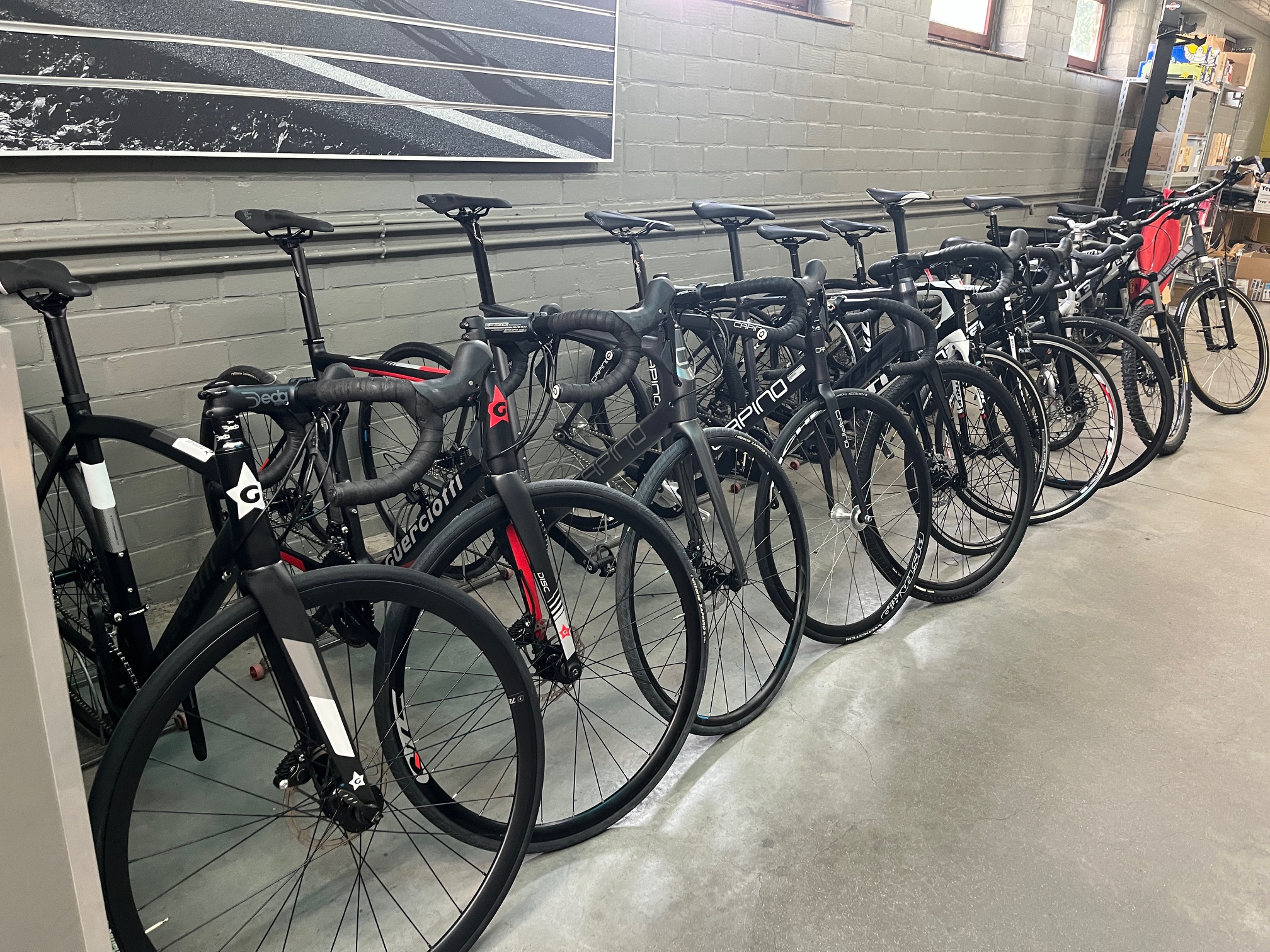 Voorraad racefietsen opgekocht