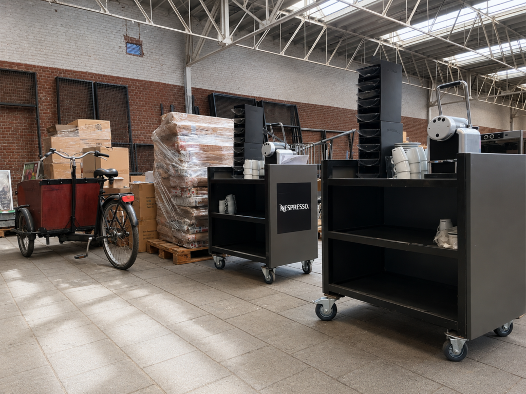 Bedrijven brengen goederen en bedrijfsinventaris professioneel in voor online veiling