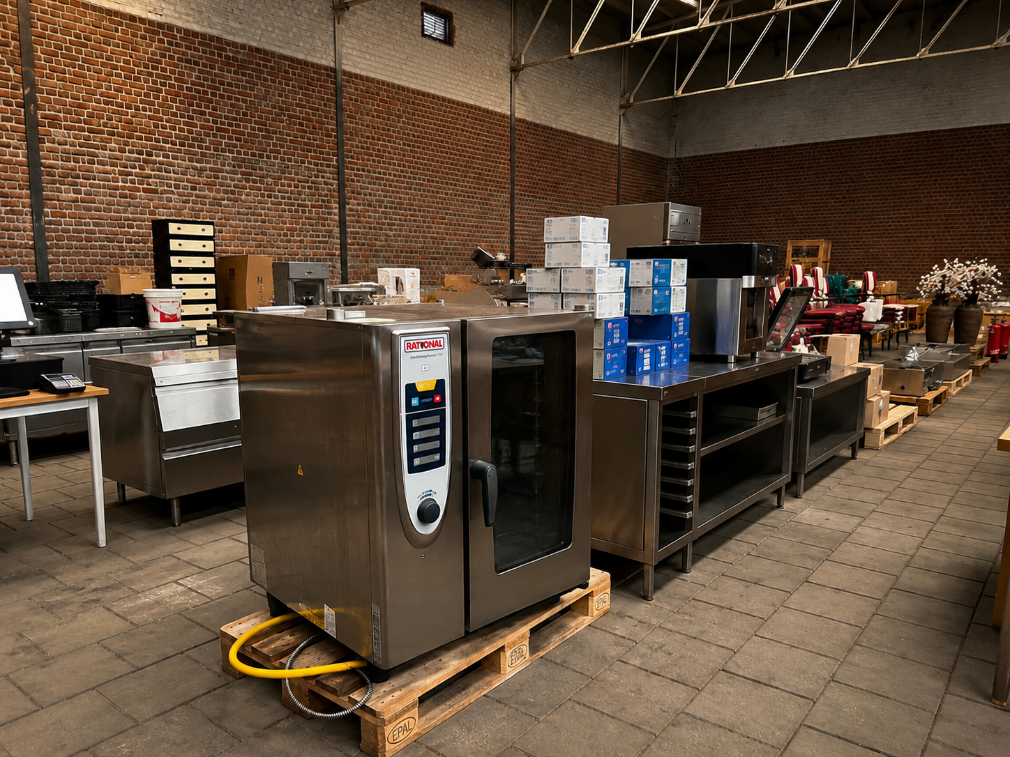 Horeca apparatuur en horeca inventaris inbrengen voor online veiling bij Veilinghuis Nederland