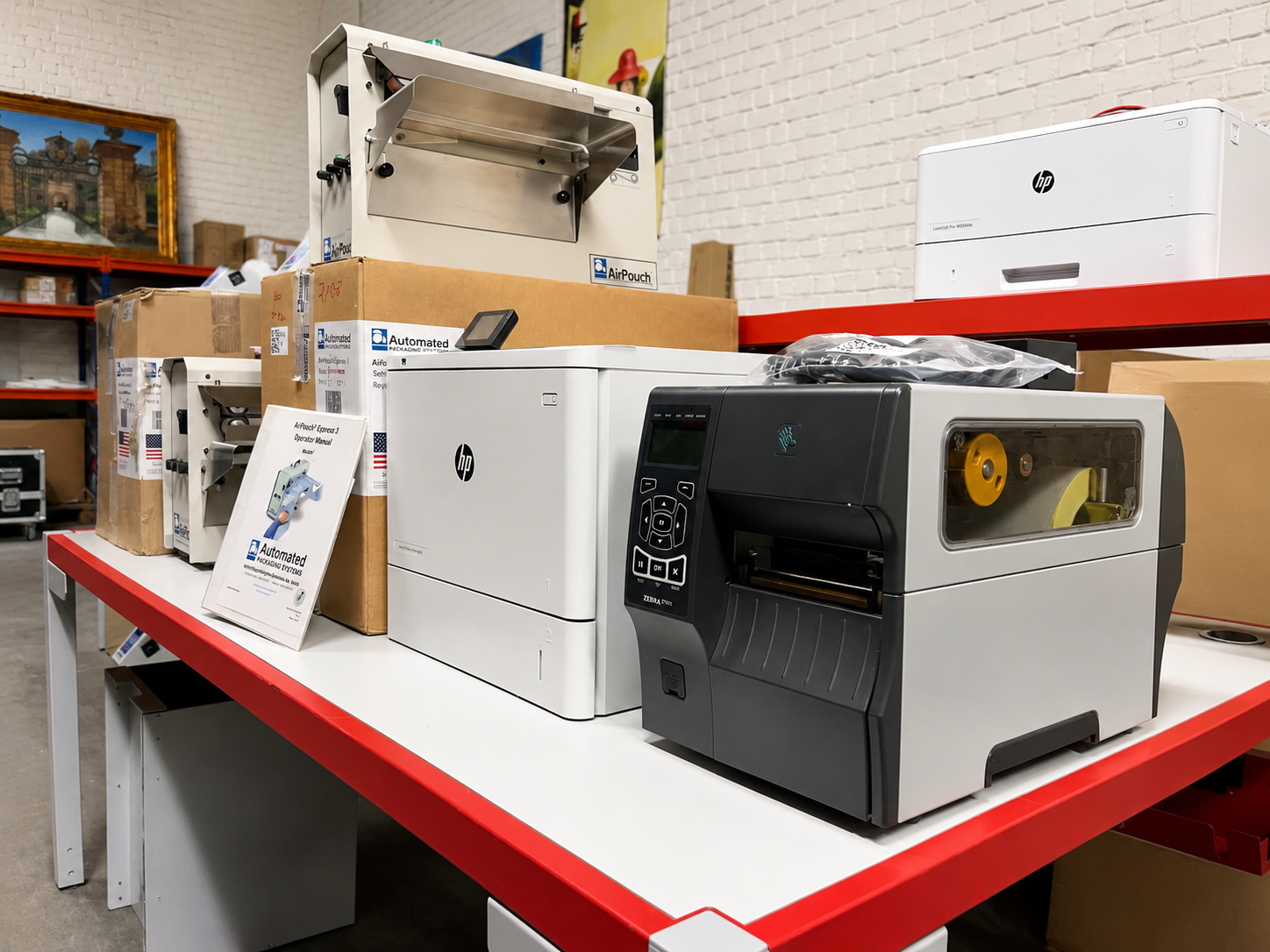 Professionele barcode printers en etiketteersystemen voor zakelijke toepassingen