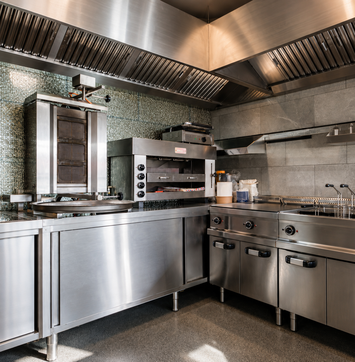 Professionele horeca apparatuur en koelvitrines opgekocht door Veilinghuis Nederland.
