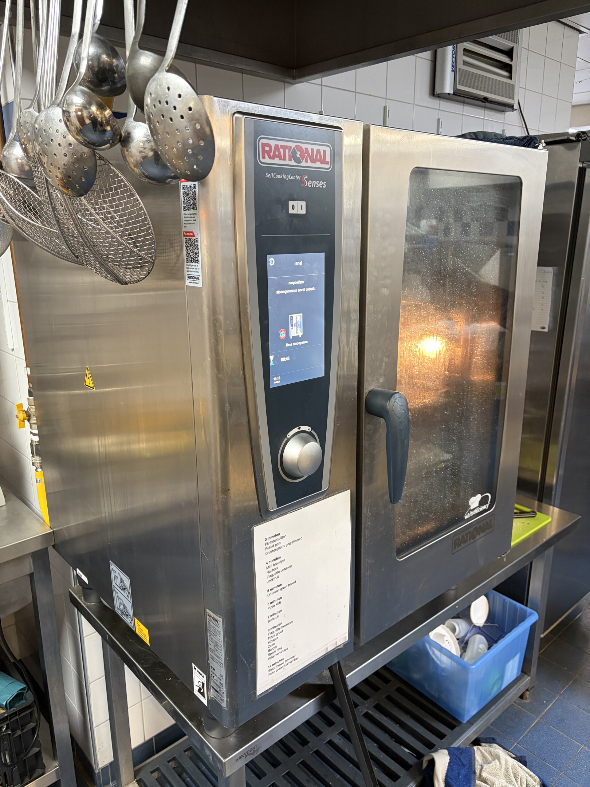 Professionele Rational combi-ovens voor horeca en grootkeukens die worden opgekocht