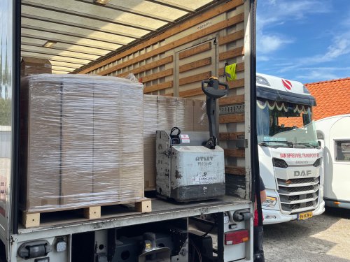 Inkoop en verkoop van mixpallets met goederen